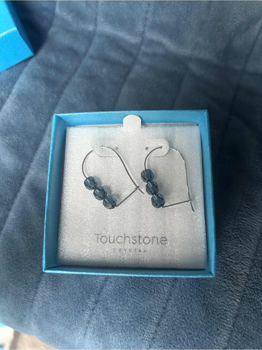 Touchstone Crystal Down to the Wire Earrings
